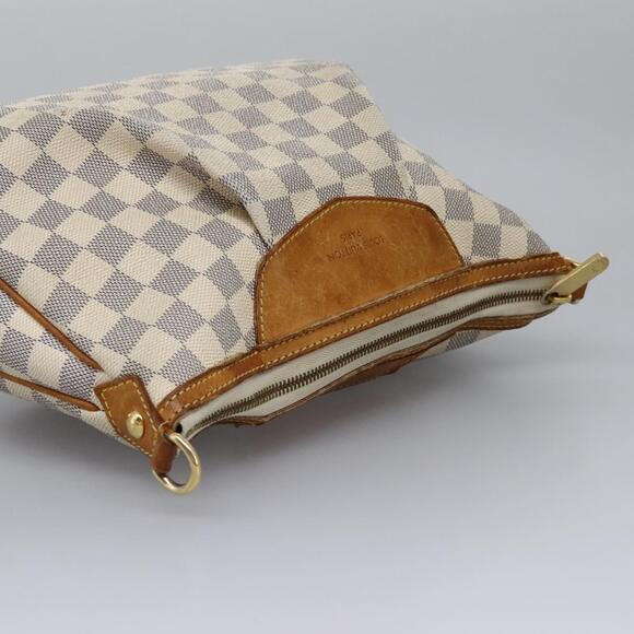 LOUIS VUITTON Damier Azur Siracusa PM Shoulder Bag N41113 - Picture 6 of 16